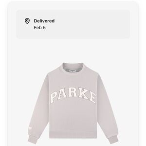 PARKE Women's Gray Sweatshirt
